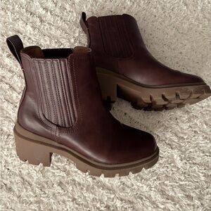 Target Women's Dark Brown Ankle Booties